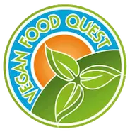 Vegan Food Quest logo. Vegan Food Quest is a leading guide to plant based dining in SE Asia
